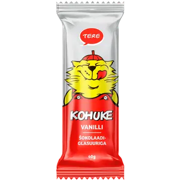 Tere Kohuke vanilli šokolaadiglasuuriga 40g