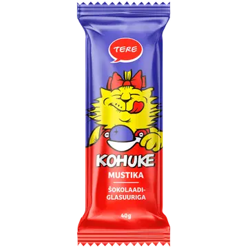 Tere Kohuke mustika šokolaadiglasuuriga, 40 g