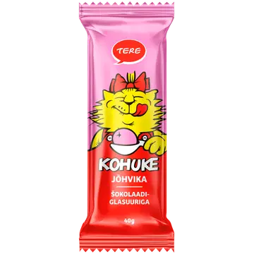 Tere Kohuke jõhvika šokolaadiglasuuriga 40 g