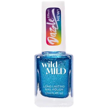 Wild&Mild küünelakk 03 Sapphire Eyes Dazzle Effect