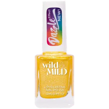 Wild&Mild küünelakk 01 Mimosa Time! Dazzle Effect