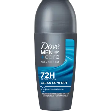 Dove Men+Care Clean Comfort rulldeodorant 72h 50ml