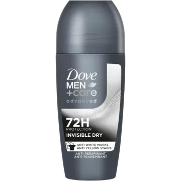 Rulldeodorant Dove Men+Care Advanced Invisible Dry 50ml