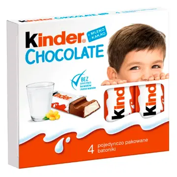 Kinder piimatäidisega piimašokolaad T4 50 g