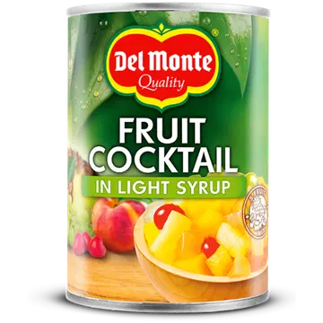 Del Monte puuviljasalat lahjas suhkrusiirupis, 420 g