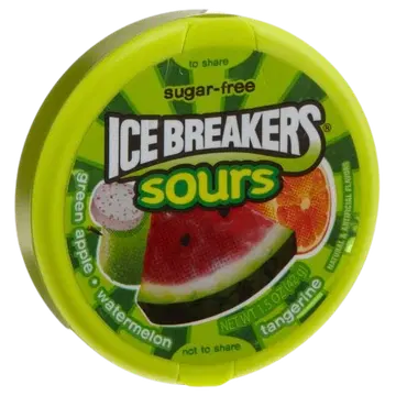 Ice Breakers puuviljamaitselised jääkaramellid 42 g