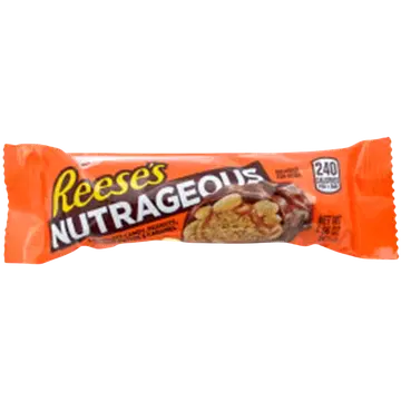 Reese's Nutrageous šokolaadibatoon maapähklikreemiga 47g