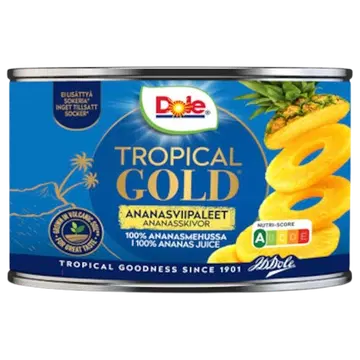 Dole ananassiviilud omas mahlas 227/139 g