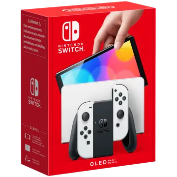 Nintendo Switch konsool OLED valge