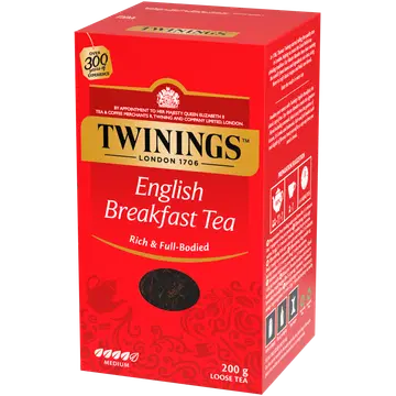 Twinings English Breakfast must purutee 200g