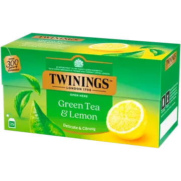 Twinings Roheline Tee sidruniga 25pk