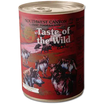 Taste of the Wild Southwest Canyon konserv veiselihaga koertele 390g