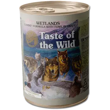 Taste of the Wild wetlands metslinnulihaga eile koertele 390g
