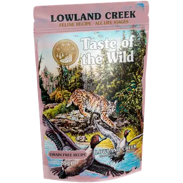 Taste of the Wild Lowland Creek konserv täiskasvanud kassidele 85g