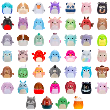 SQUISH-A-LONGS 2,5 CM FIGUUR 2 TK