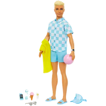 Barbie ken rannanukk