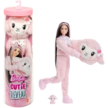 Barbie cutie reveal armsad roosa lambakarva lipsud