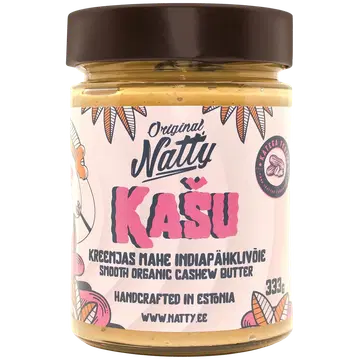 Natty kašu - mahe indiapähklivõie 333g