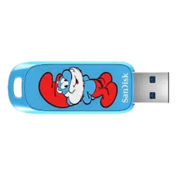 Mälupulk SanDisk Smurff 128GB