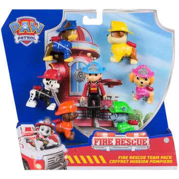 PAW PATROL PÄÄSTEKOMANDO  7 FIGUURI