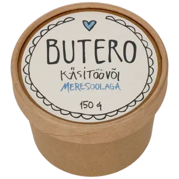 Butero käsitöövõi meresoolaga, 150 g