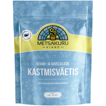 Kevad-ja suvelillede kastmsväetis 1kg