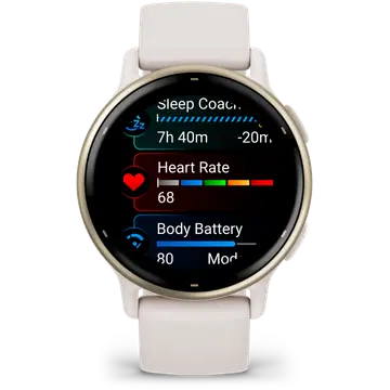 Nutikell Garmin Vivoactive 5 valge rihm