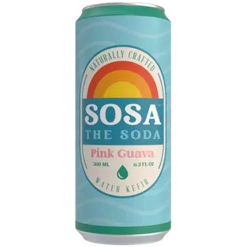 Sosa Water Kefir Pink Guava fermenteeritud jook 330 ml