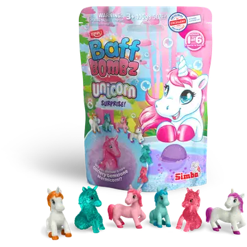 Vannipomm Zimpli Kids Unicorn üllatusega