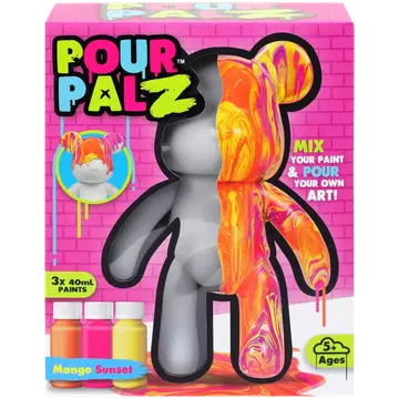 Pour Palz DIY värvitav karu-Mango Magic