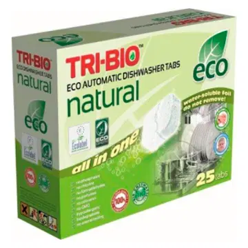 Tri-Bio nõudepesumasina tabletid 25tk