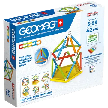 Geomag supercolor magnet pulgad