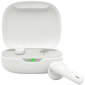Nööpkõrvaklapid JBL Vibe Flex 2 valge