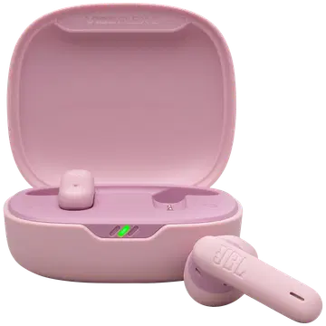 Nööpkõrvaklapid JBL Vibe Flex 2 roosa