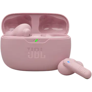 Nööpkõrvaklapid JBL Vibe Beam 2 roosa