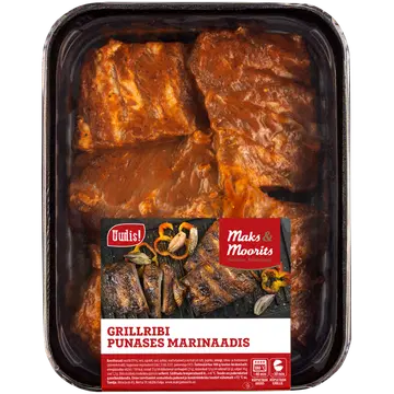 Maks&Moorits Grillribi punases marinaadis ca 1,3kg