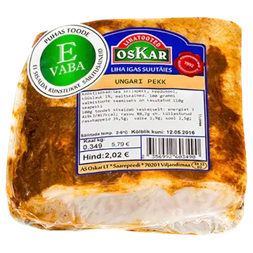 Oskar Ungari Pekk, Kg