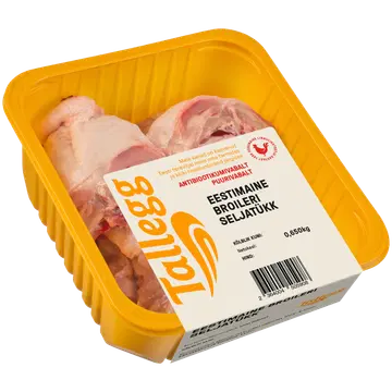 Tallegg Jahutatud Broileri Seljatükk ~ 650 G