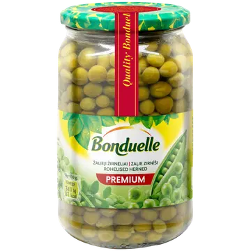 Bonduelle suured herned klaaspurgis 530/375 g, 580 ml