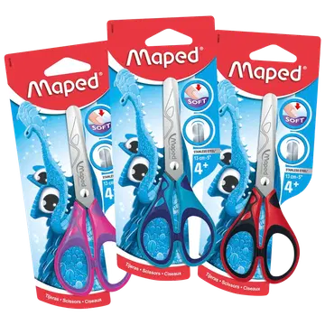 Käärid maped essentials soft 13cm blistr