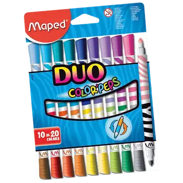 Color peps viltpl. Duo 20 värvi pestav