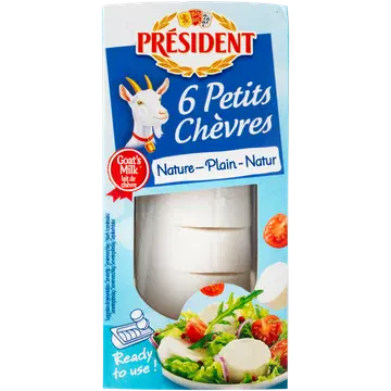 President Petit Chevres naturel toorjuust, 100 g