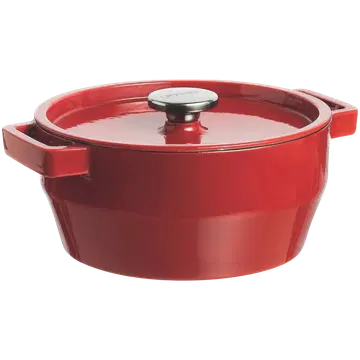 Malmpott Pyrex 4 l punane