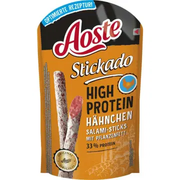 Aoste Snäkkvorst Kanalihast 60 G