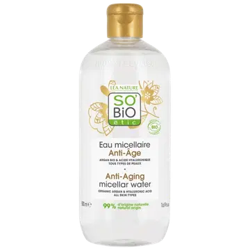 Mitsellaarvesi So Bio Argan Anti-Aging 500ml