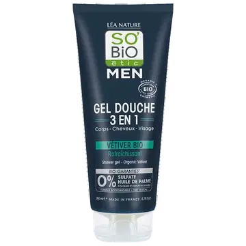 Dušigeel So Bio meeste vetiveriga 200ml
