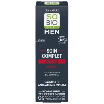 Vananemisvastane näokreem So Bio meeste 50ml