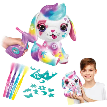 Pehme puppy airbrush plush
