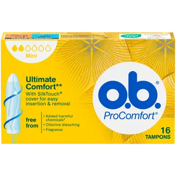 O.B. Pro Comfort Mini tampoonid 16tk