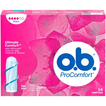O.B. procomfort super tampoon 54tk